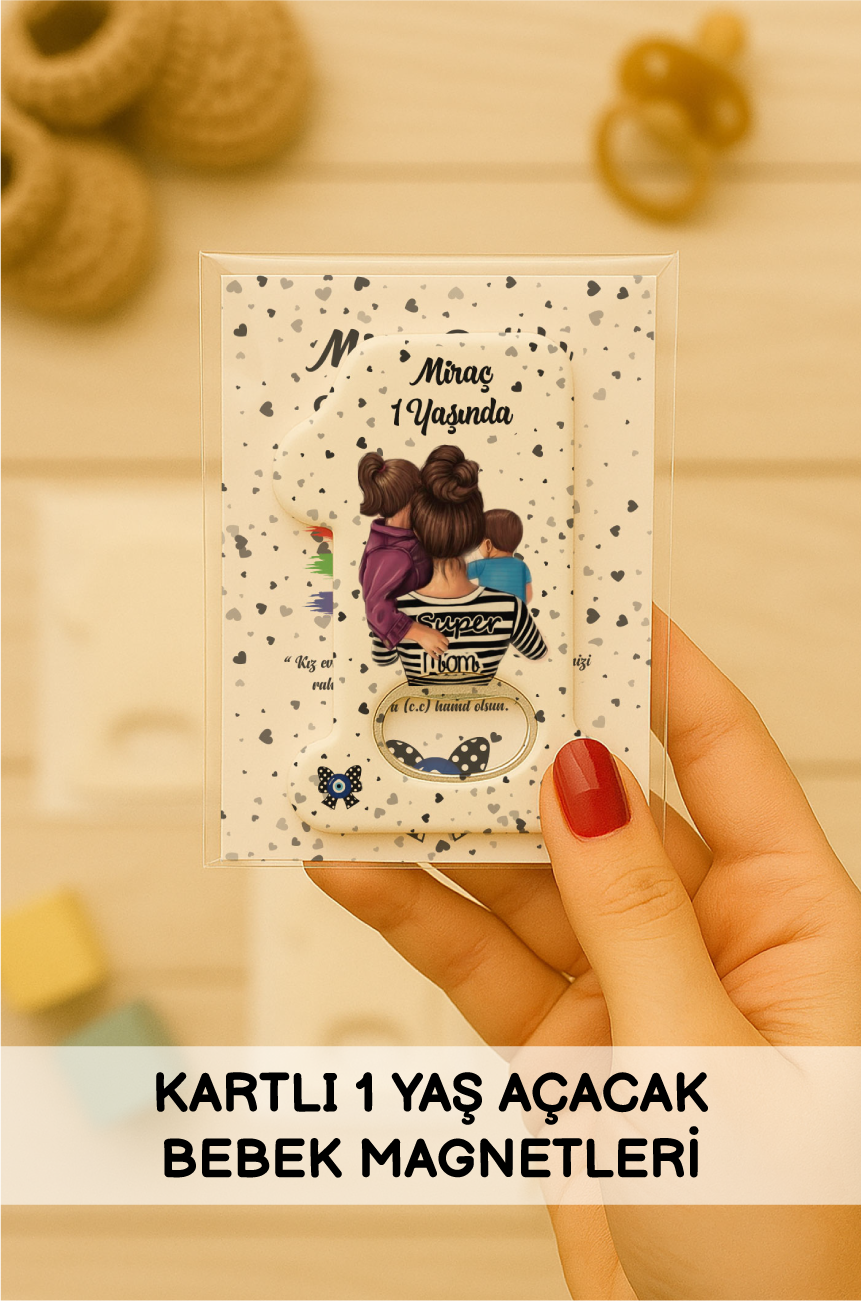 1 Yaş Kartlı Bebek