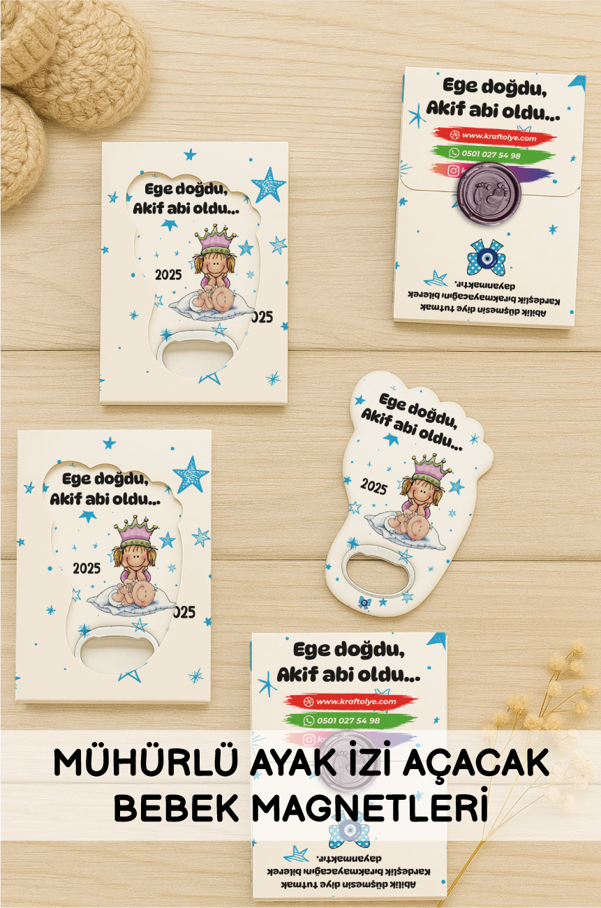 Ayak İzi Açacak Mühürlü Bebek