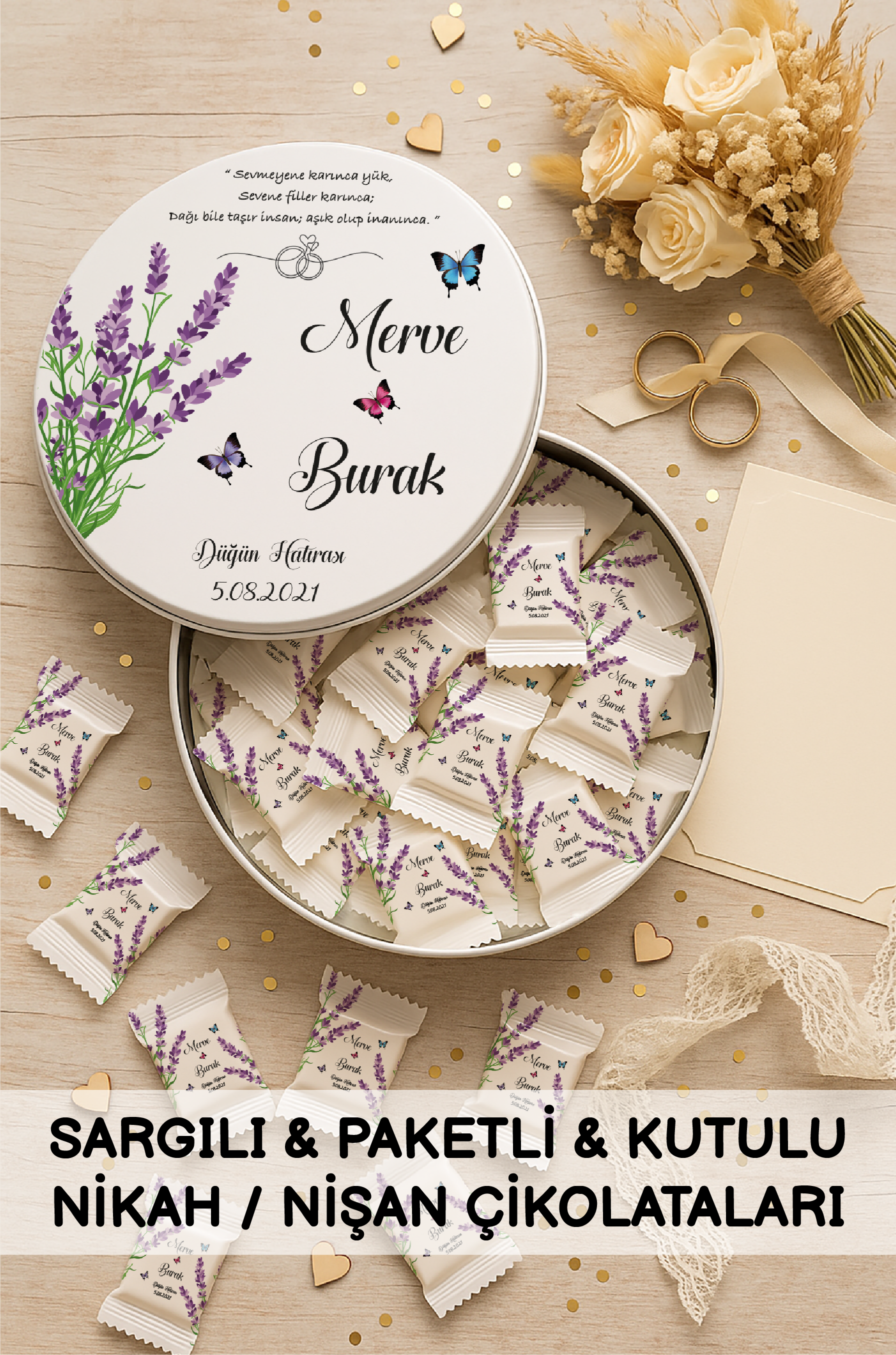 Nikah Nişan Düğün Çikolataları