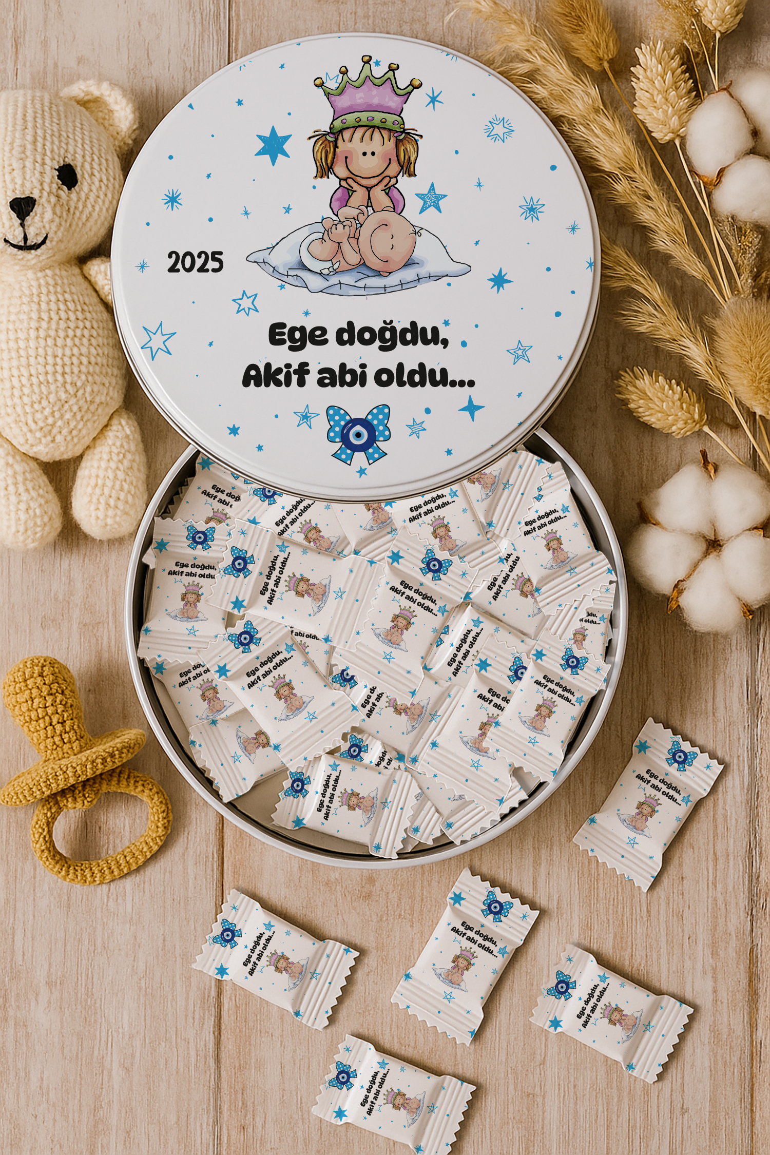 Abi Erkek Kardeş Temalı Çikolata