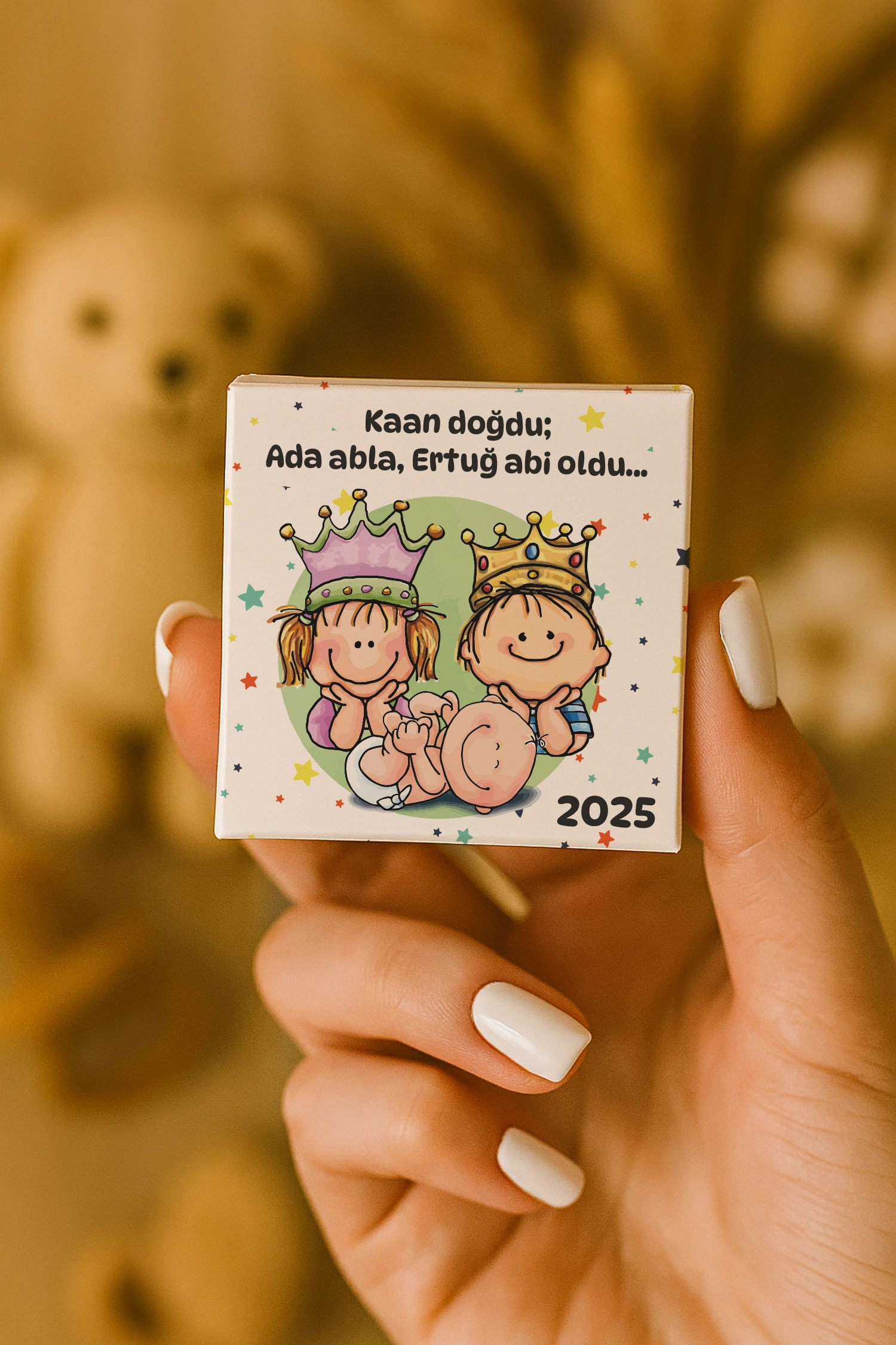 Abla Abi Erkek Kardeş Temalı Çikolata