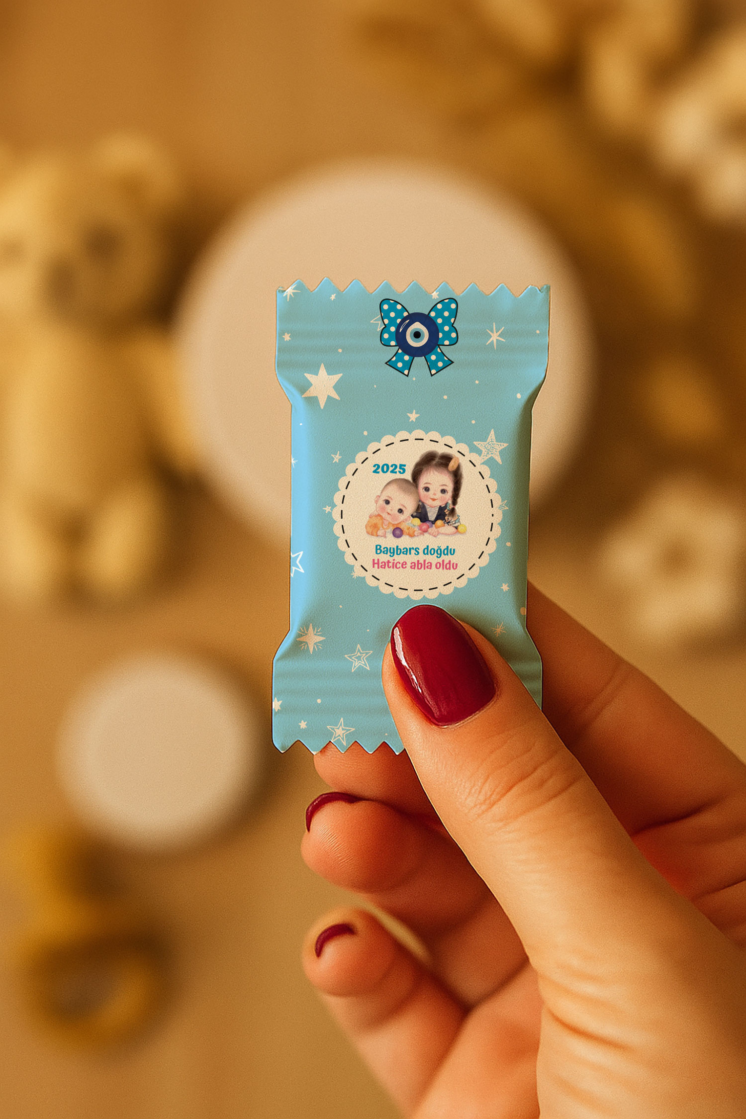 Abla Erkek Kardeş Temalı Çikolata