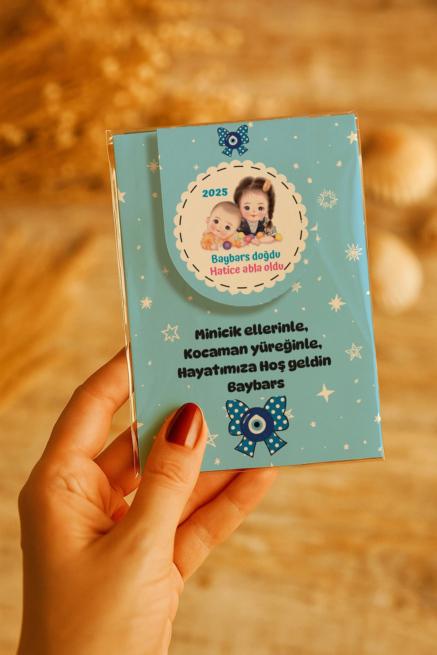 Abla Erkek Kardeş Temalı Kitap Ayracı