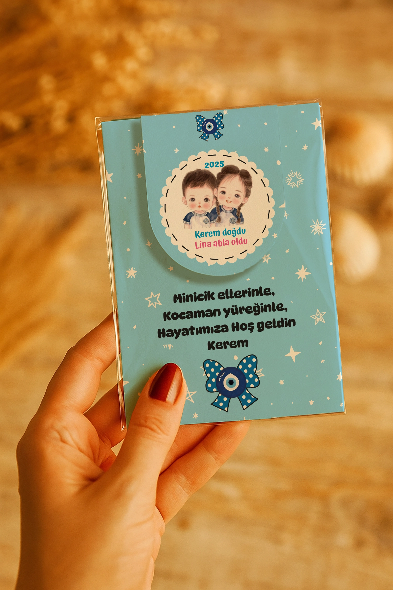 Abla Erkek Kardeş Temalı Kitap Ayracı