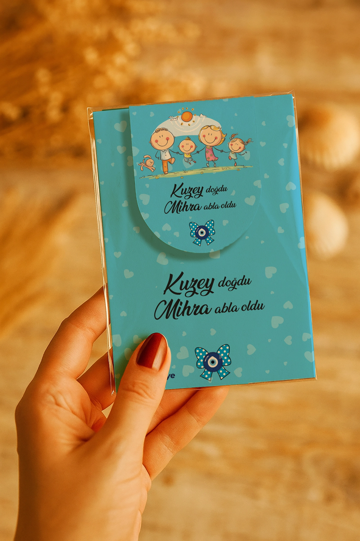 Abla Erkek Kardeş Temalı Kitap Ayracı