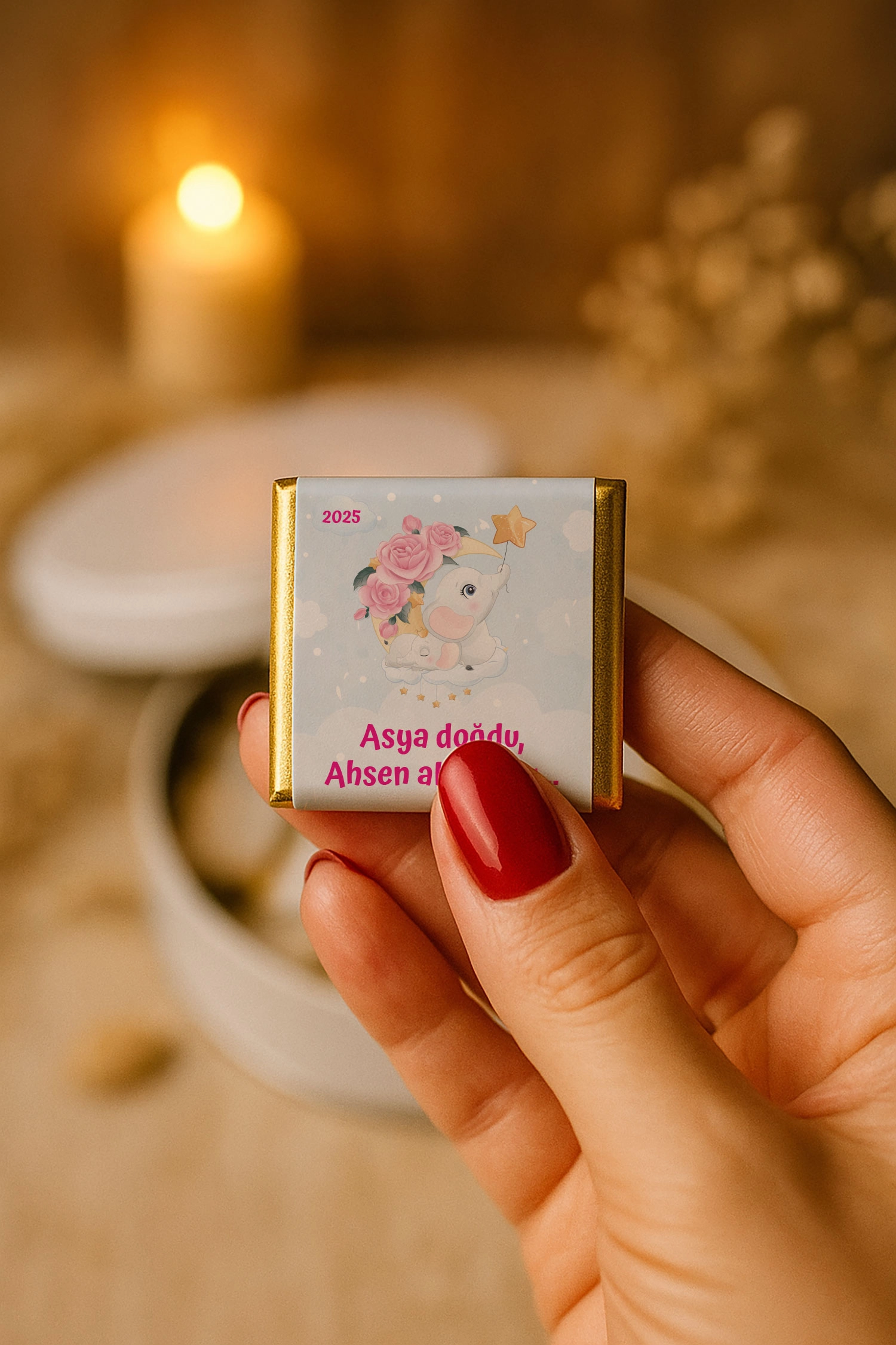 Abla Kız Kardeş Temalı Çikolata