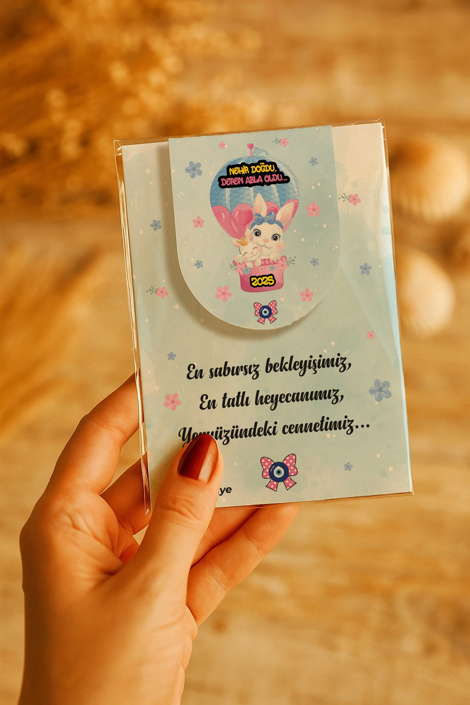 Abla Kız Kardeş Temalı Kitap Ayracı