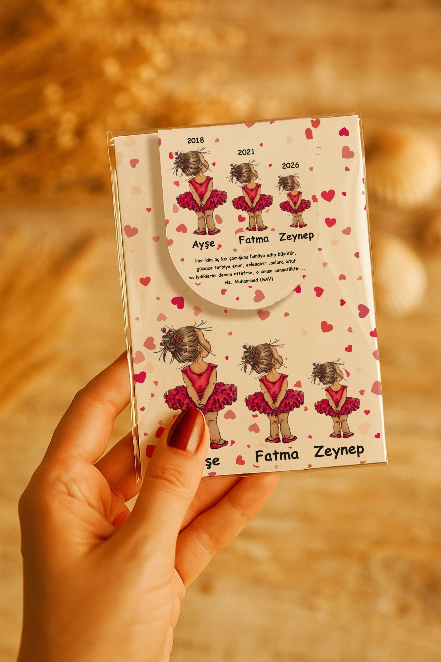 Abla Kız Kardeş Temalı Kitap Ayracı