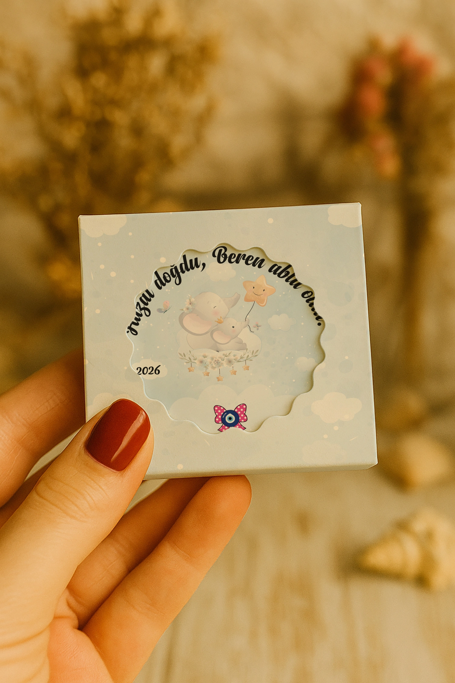 Abla Kız Kardeş Temalı Kutulu Kapak Açacak Magnet
