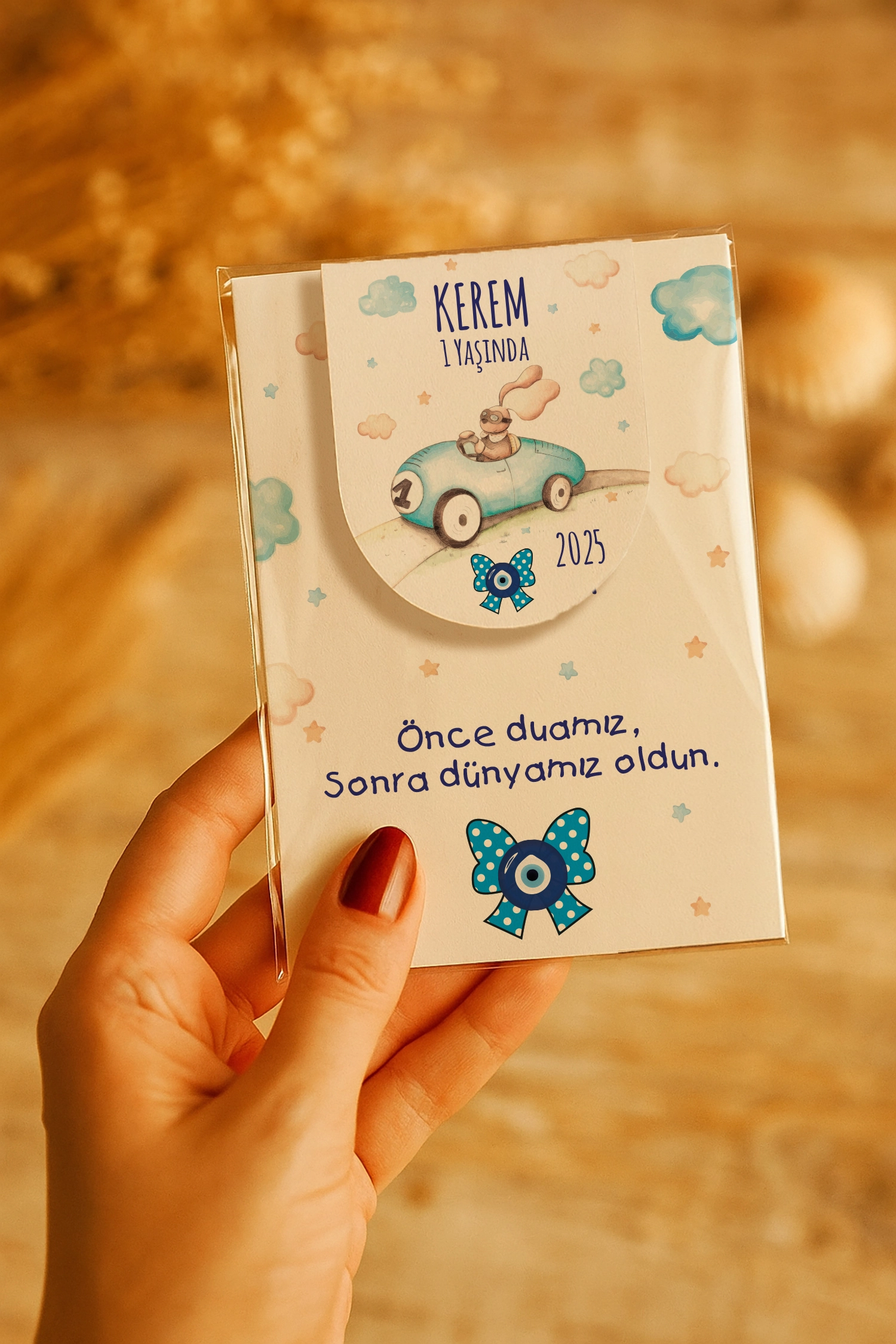 Araba Temalı Kitap Ayracı