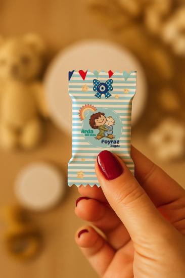 Kişiye Özel Metal Kutulu Madlen Çikolata – Doğum Günü & Baby Shower