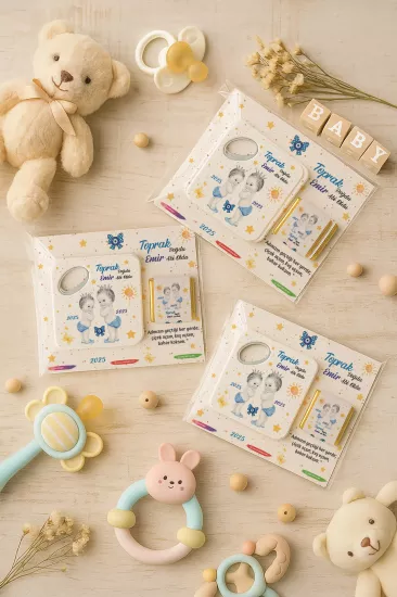 Çikolatalı Kare Bardak Altlığı Açacak Magnet