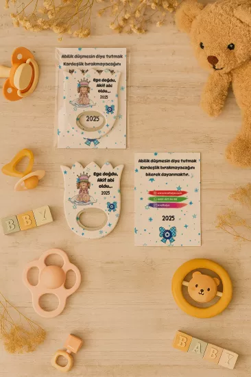 Kişiye Özel Lale Açacak Magnet | Yeni Doğan Bebek Hediyeliği