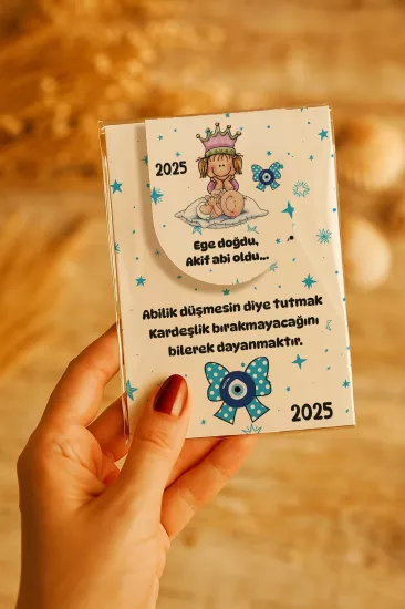 Kişiye Özel Mıknatıslı Kitap Ayracı Hediyelikleri