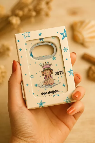 Yeni Doğan ve Baby Shower Açacak Magnet | Kutulu Hediyelik