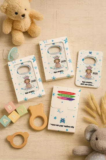 Yeni Doğan ve Baby Shower Açacak Magnet | Kutulu Hediyelik