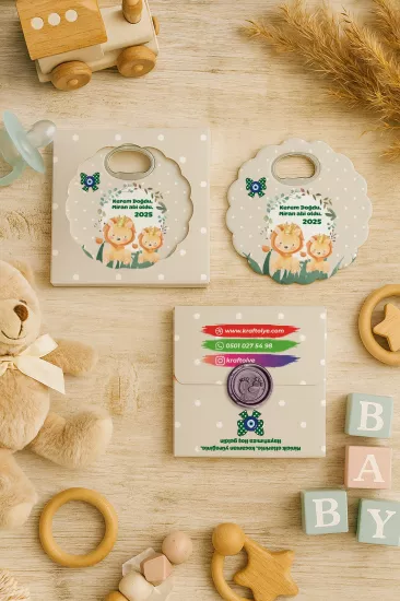 Bebek & Doğum Günü Papatya Açacak Magnetler