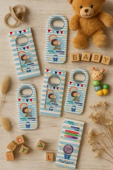 Yeni Doğan, Baby Shower ve Doğum Günü Hediyesi Mühürlü Açacak Magnet