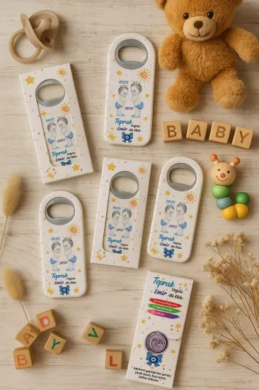 Yeni Doğan, Baby Shower ve Doğum Günü Hediyesi Mühürlü Açacak Magnet