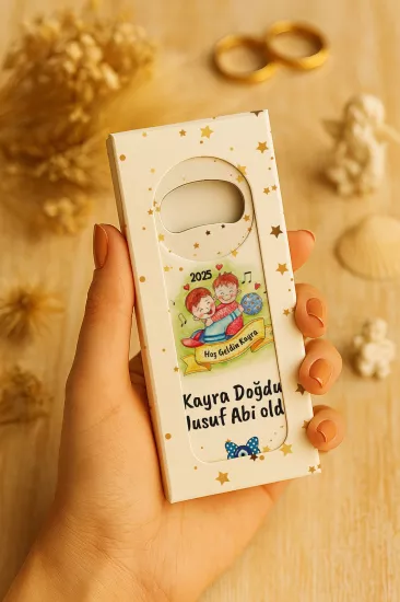 Mühürlü Kutulu Uzun Açacak Magnet