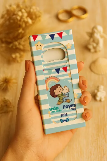 Mühürlü Kutulu Uzun Açacak Magnet