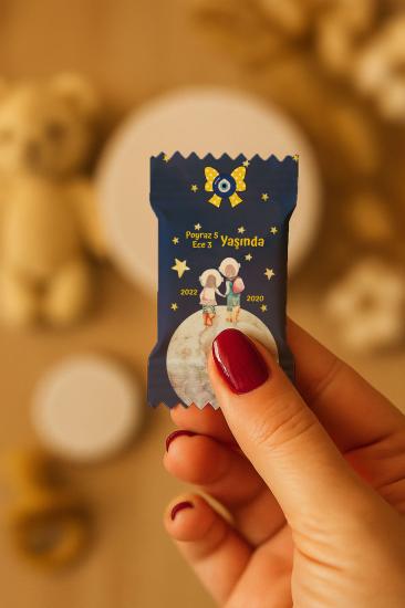 Kişiye Özel Metal Kutulu Madlen Çikolata – Doğum Günü & Baby Shower