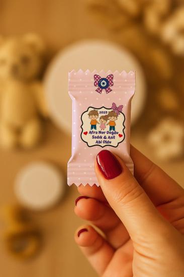 Kişiye Özel Metal Kutulu Madlen Çikolata – Doğum Günü & Baby Shower