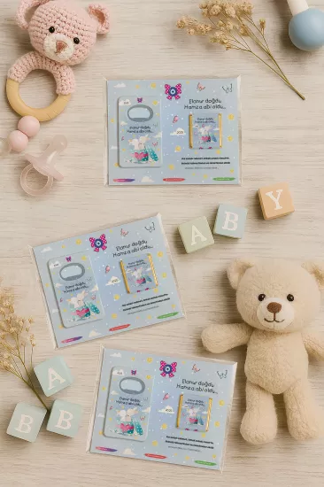 Çikolatalı Açacak Magnet – Bebek Hediyesi Magnet