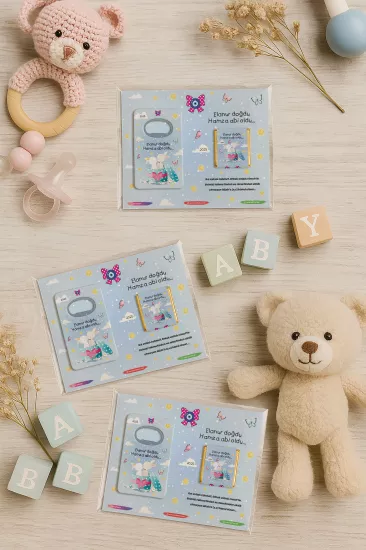 Çikolatalı Açacak Magnet – Bebek Hediyesi Magnet