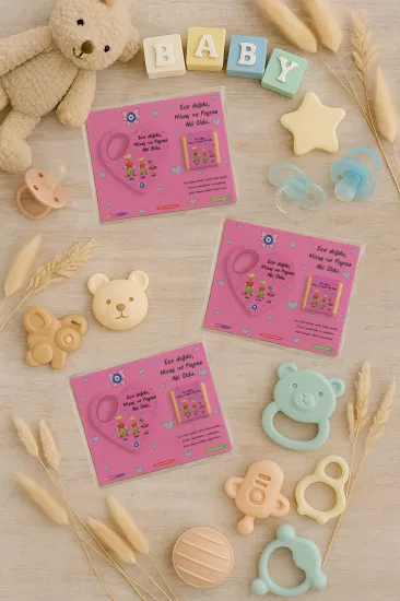 Çikolatalı Kalp Açacak Magnet | Yeni Doğan, Doğum Günü, Baby Shower Hediyesi