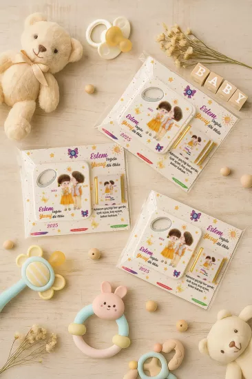 Çikolatalı Kare Bardak Altlığı Açacak Magnet
