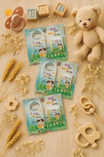 Çikolatalı Açacak Magnet | Bebek ve Özel Gün Hediyelikleri