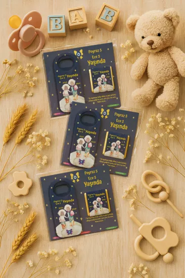 Çikolatalı Açacak Magnet | Bebek ve Özel Gün Hediyelikleri
