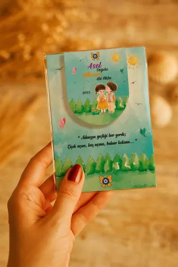 Kişiye Özel Mıknatıslı Kitap Ayracı Hediyelikleri