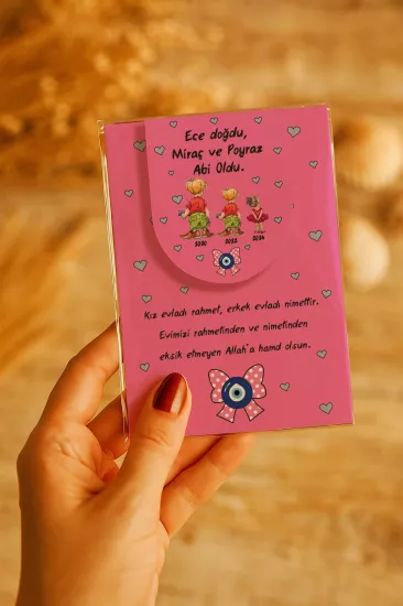 Kişiye Özel Mıknatıslı Kitap Ayracı Hediyelikleri