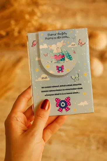 Kişiye Özel Mıknatıslı Kitap Ayracı Hediyelikleri