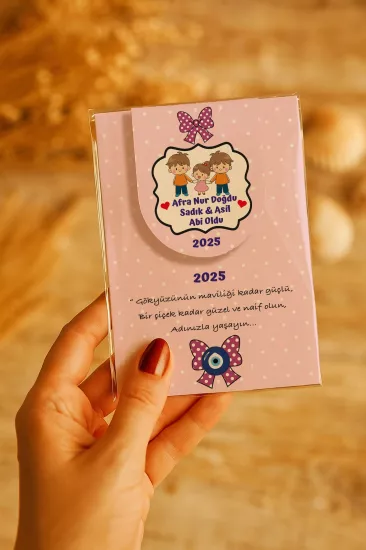 Kişiye Özel Mıknatıslı Kitap Ayracı Hediyelikleri