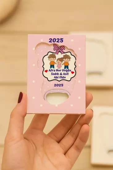 Ayak İzi Açacak Magnet | Bebek Hediyelikleri