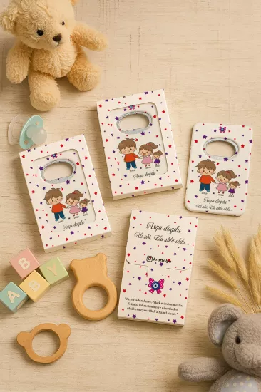 Yeni Doğan ve Baby Shower Açacak Magnet | Kutulu Hediyelik