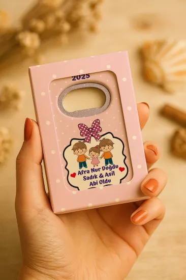 Yeni Doğan ve Baby Shower Açacak Magnet | Kutulu Hediyelik