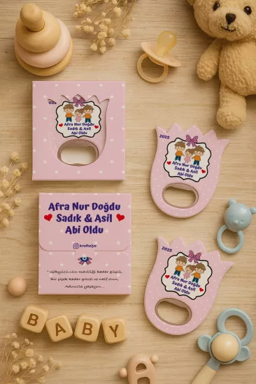 Kutulu Lale Açacak Magnet Hediyelikleri