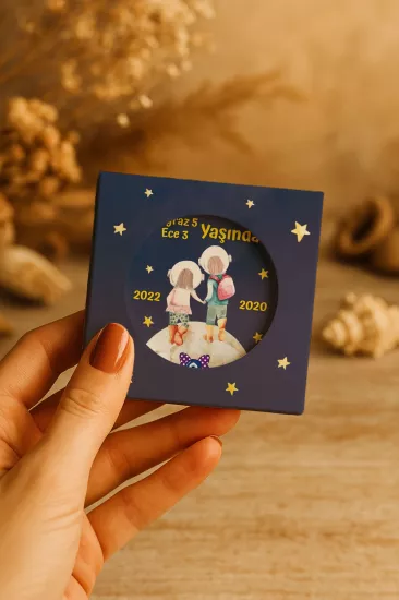 Kişiye Özel Kutulu Metal Açacak Magnet – Doğum Günü, Baby Shower ve Bebek Hediyelikleri
