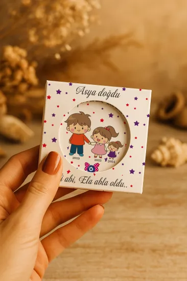 Kutulu Metal Açacak Magnet Hediyelik