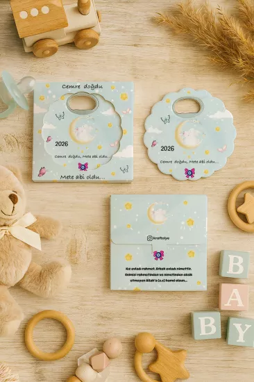Kutulu Papatya Bardak Altlığı Açacak Magnet