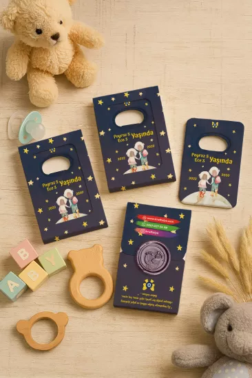 Mühürlü Açacak Magnet – Bebek Hediyesi