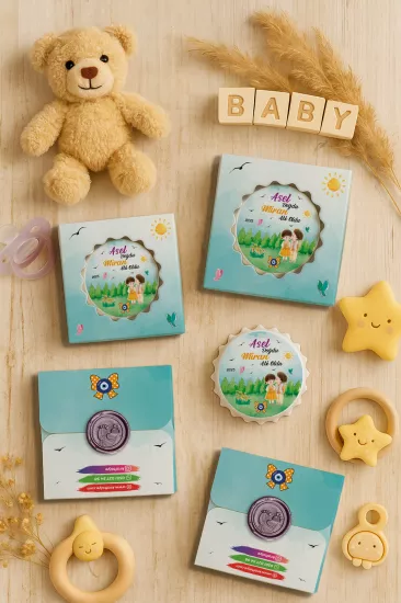 Kişiye Özel Mühürlü Kutulu Kapak Şekilli Açacak Magnet | Özel Gün Hediyelikleri