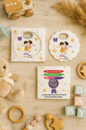 Bebek & Doğum Günü Papatya Açacak Magnetler