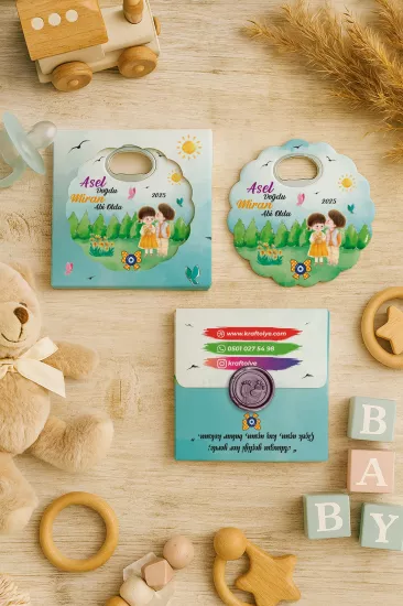 Bebek & Doğum Günü Papatya Açacak Magnetler