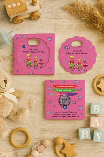 Bebek & Doğum Günü Papatya Açacak Magnetler