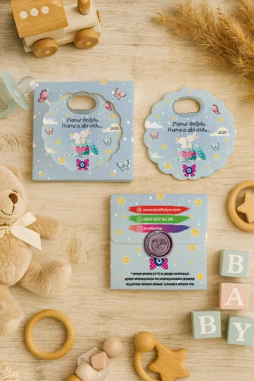 Bebek & Doğum Günü Papatya Açacak Magnetler